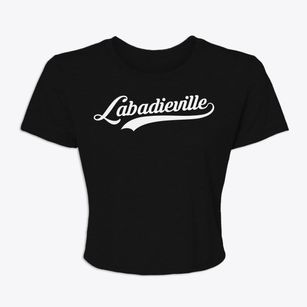 Labadieville Louisiana Vintage Team Women's Crop Top