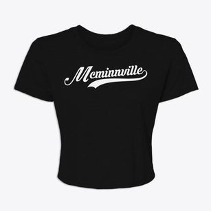 Mcminnville Oregon Vintage Team Women's Crop Top