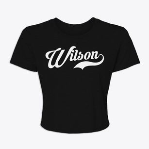 Wilson Wyoming Vintage Team Women's Crop Top