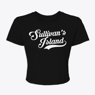 Sullivan's Island South Carolina Vintage Team Women's Crop Top