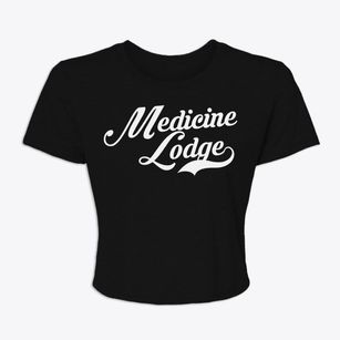 Medicine Lodge Kansas Vintage Team Women's Crop Top