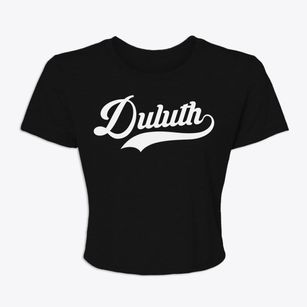 Duluth Washington Vintage Team Women's Crop Top