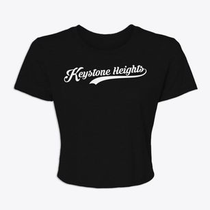 Keystone Heights Florida Vintage Team Women's Crop Top