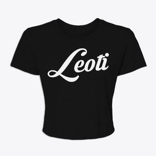 Leoti Kansas Vintage Team Women's Crop Top