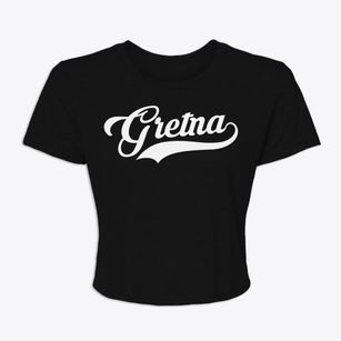 Gretna Florida Vintage Team Women's Crop Top
