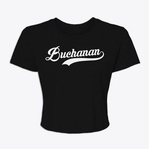 Buchanan Virginia Vintage Team Women's Crop Top