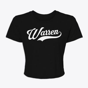 Warren New York Vintage Team Women's Crop Top