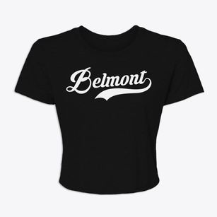 Belmont New York Vintage Team Women's Crop Top