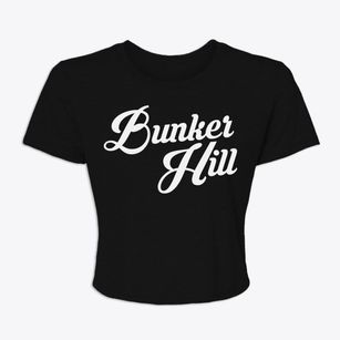 Bunker Hill Indiana Vintage Team Women's Crop Top