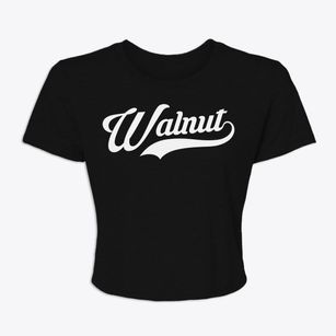 Walnut Iowa Vintage Team Women's Crop Top