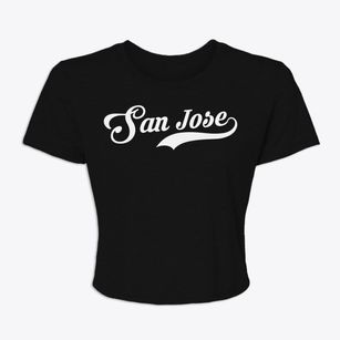 San Jose Arizona Vintage Team Women's Crop Top