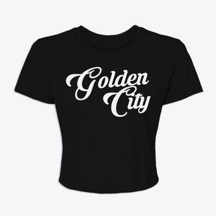 Golden City Missouri Vintage Team Women's Crop Top