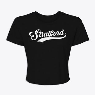 Stratford Iowa Vintage Team Women's Crop Top
