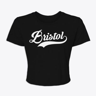 Bristol Rhode Island Vintage Team Women's Crop Top