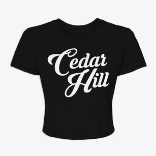 Cedar Hill New Mexico Vintage Team Women's Crop Top