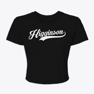 Higginson Arkansas Vintage Team Women's Crop Top