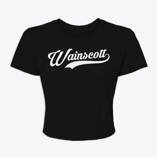 Wainscott New York Vintage Team Women's Crop Top