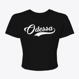 Odessa New York Vintage Team Women's Crop Top