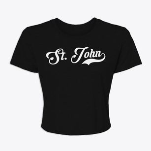 St. John Washington Vintage Team Women's Crop Top