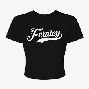 Fernley Nevada Vintage Team Women's Crop Top