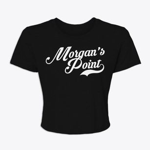 Morgan's Point Texas Vintage Team Women's Crop Top