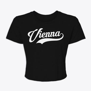 Vienna Maryland Vintage Team Women's Crop Top