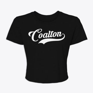 Coalton West Virginia Vintage Team Women's Crop Top