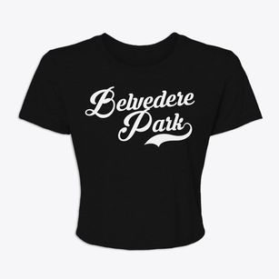 Belvedere Park Georgia Vintage Team Women's Crop Top