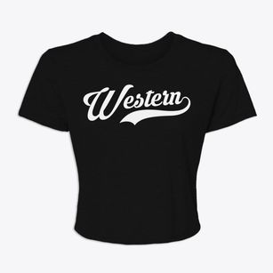 Western Nebraska Vintage Team Women's Crop Top