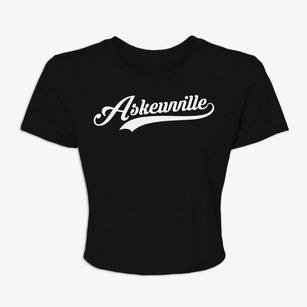 Askewville North Carolina Vintage Team Women's Crop Top
