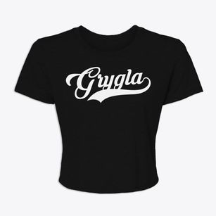 Grygla Minnesota Vintage Team Women's Crop Top