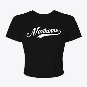 Northome Minnesota Vintage Team Women's Crop Top