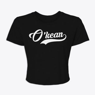O'kean Arkansas Vintage Team Women's Crop Top