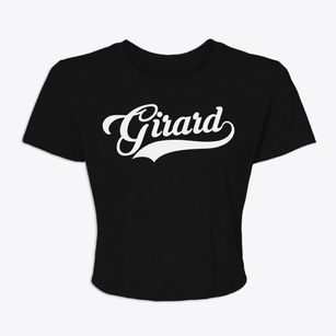 Girard Georgia Vintage Team Women's Crop Top
