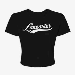 Lancaster Virginia Vintage Team Women's Crop Top