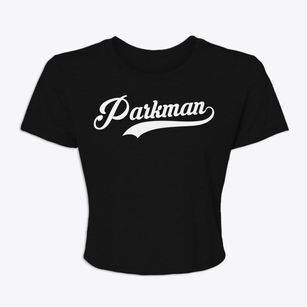 Parkman Wyoming Vintage Team Women's Crop Top