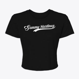 Sammy Martinez Texas Vintage Team Women's Crop Top