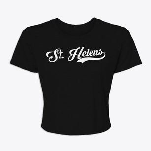 St. Helens Oregon Vintage Team Women's Crop Top