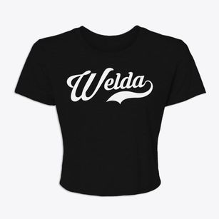 Welda Kansas Vintage Team Women's Crop Top