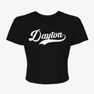 Dayton Alabama Vintage Team Women's Crop Top