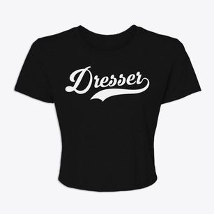 Dresser Indiana Vintage Team Women's Crop Top