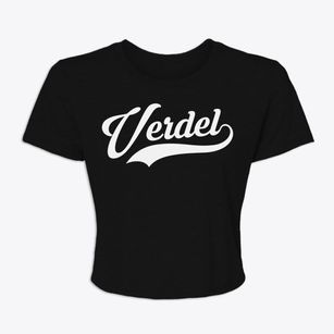 Verdel Nebraska Vintage Team Women's Crop Top