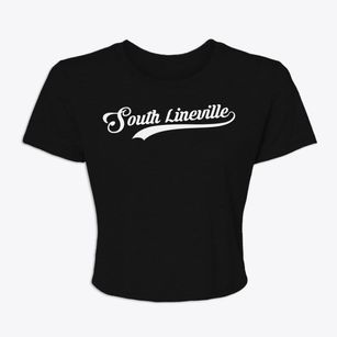 South Lineville Missouri Vintage Team Women's Crop Top