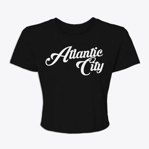 Atlantic City Wyoming Vintage Team Women's Crop Top
