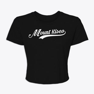 Mount Kisco New York Vintage Team Women's Crop Top