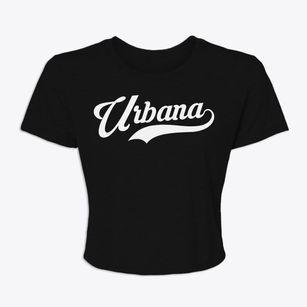 Urbana Maryland Vintage Team Women's Crop Top