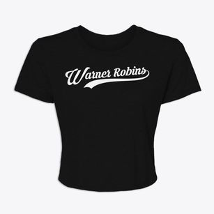 Warner Robins Georgia Vintage Team Women's Crop Top