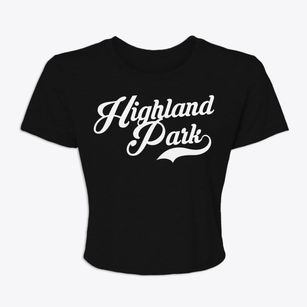 Highland Park Texas Vintage Team Women's Crop Top