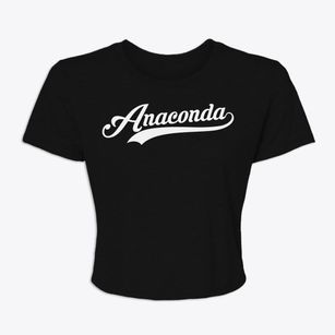 Anaconda Montana Vintage Team Women's Crop Top