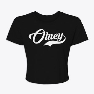Olney Illinois Vintage Team Women's Crop Top